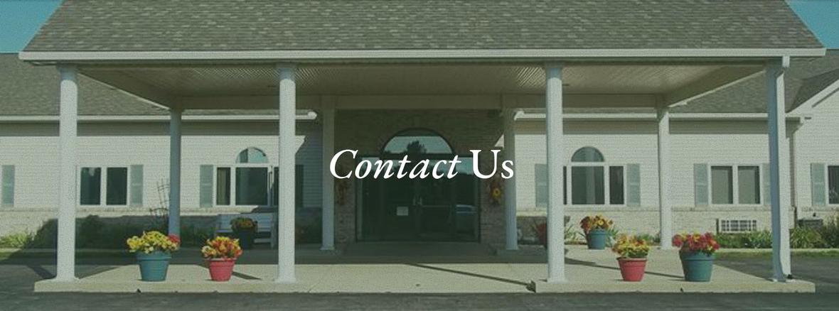 Banner for Contact Us page for Eastland Independent and Assisted Senior Living